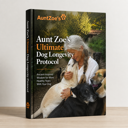 Aunt Zoe’s Ultimate Longevity Protocol for Dogs E-Book